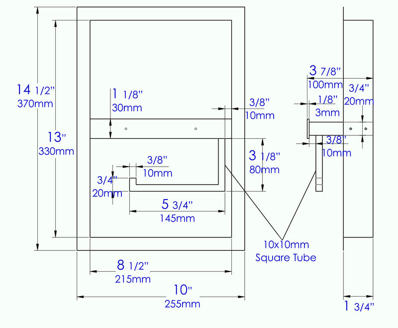 AlFI brand ABTPN88 Toilet Paper Holder