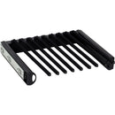 Matte Black 18" Wide Pant Rack