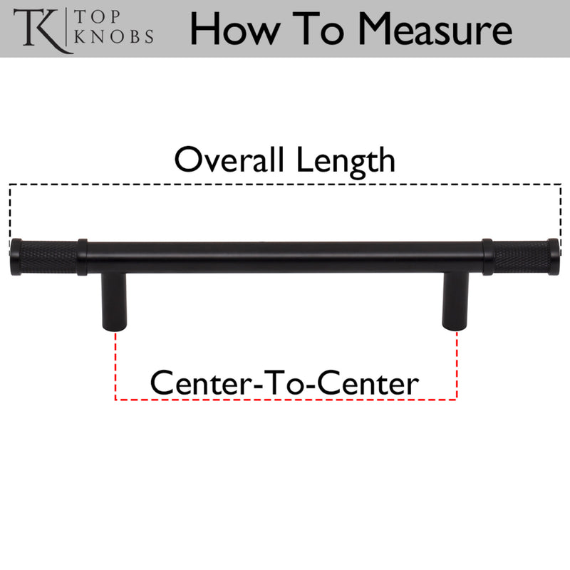 Top Knobs Burnham 3 3/4" Center to Center Bar Pull