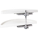 38" Plastic Half-Moon Lazy Susan