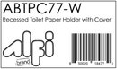 ALFI brand ABTPC77 Toilet Paper Holder