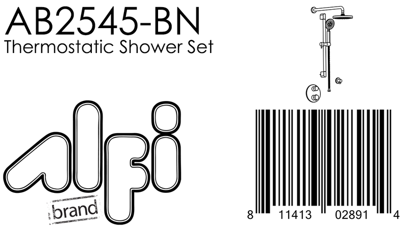 ALFI brand AB2545 Shower Set