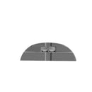 Infinex Curved End Cap Set, Gray