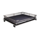 27" Black Nickel STORAGE WITH STYLE® Metal Soft-close Pullout Basket