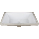 30" Hale Blue Douglas Vanity, White Carrara Marble Vanity Top, undermount rectangle bowl