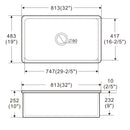 ALFI brand ABF3219SUD Kitchen Sink