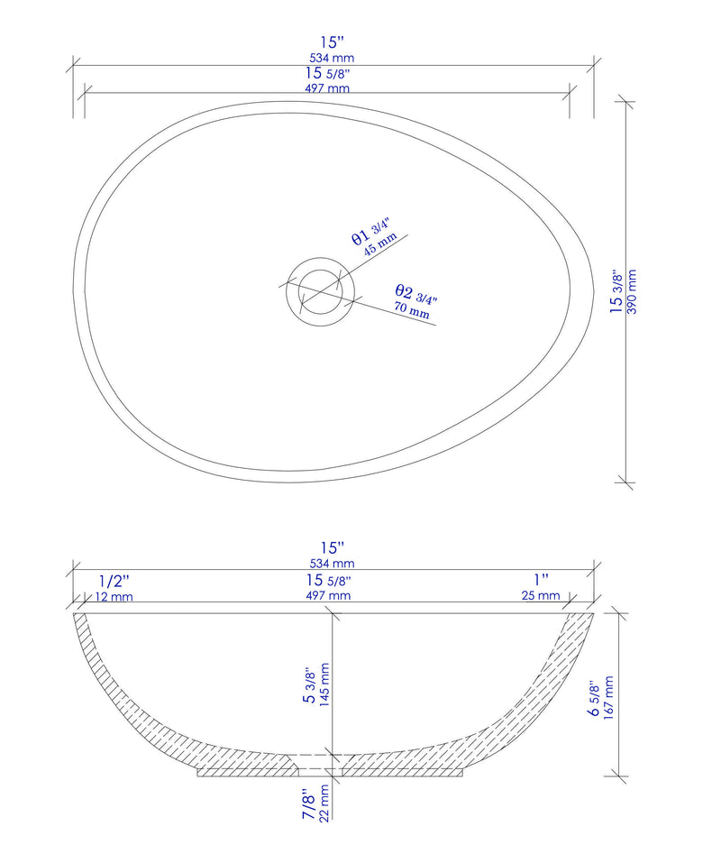 ALFI brand  Bathroom Sink