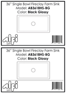 ALFI brand AB3618HS Kitchen Sink