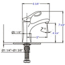 ALFI brand AB1295 Bathroom Faucet