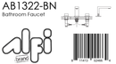 ALFI brand AB1322 Bathroom Faucet
