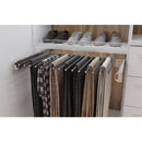 Satin Nickel 18" Wide Pant Rack