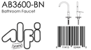 ALFI brand AB3600 Bathroom Faucet