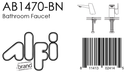 ALFI brand AB1470 Bathroom Faucet