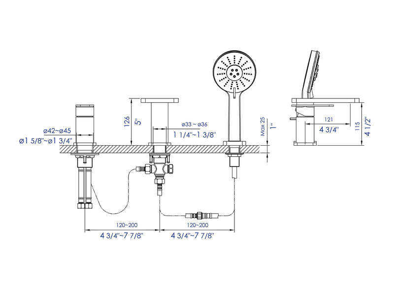 ALFI brand AB2879 Tub Filler