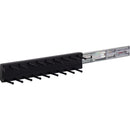 Matte Black 14" Tie Rack