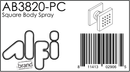 ALFI brand AB3820 Body Spray