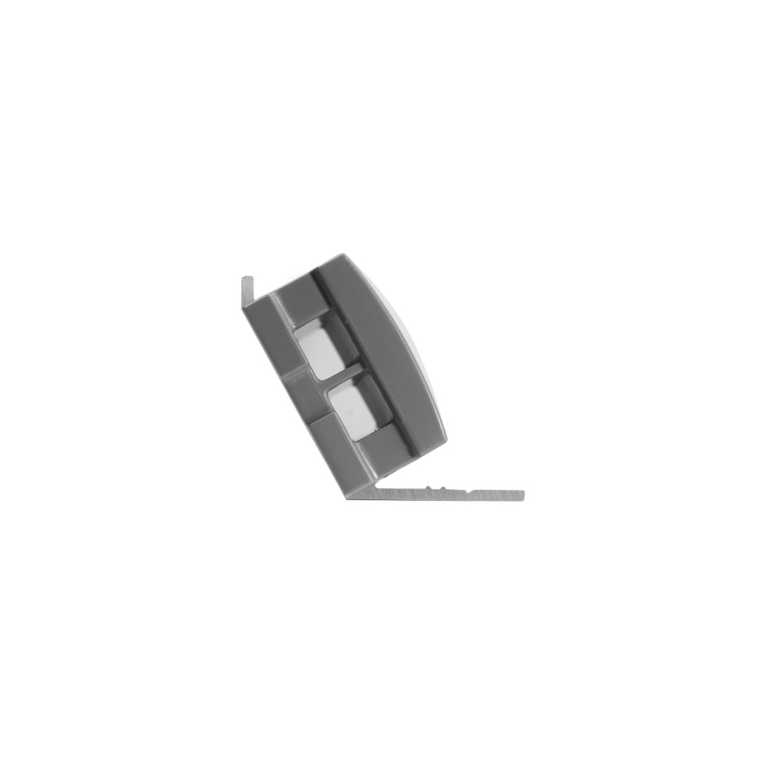 Infinex Angled End Cap Set, Gray