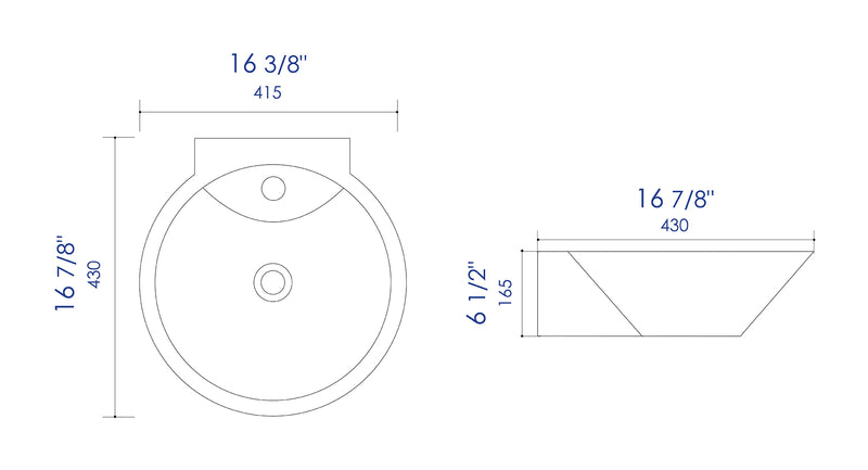 ALFI brand  Bathroom Sink