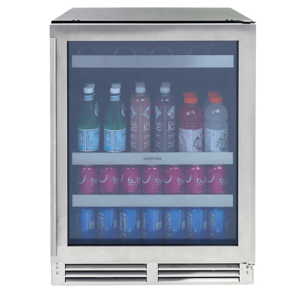 Sapphire Indoor/Outdoor 24" Premium Beverage Center