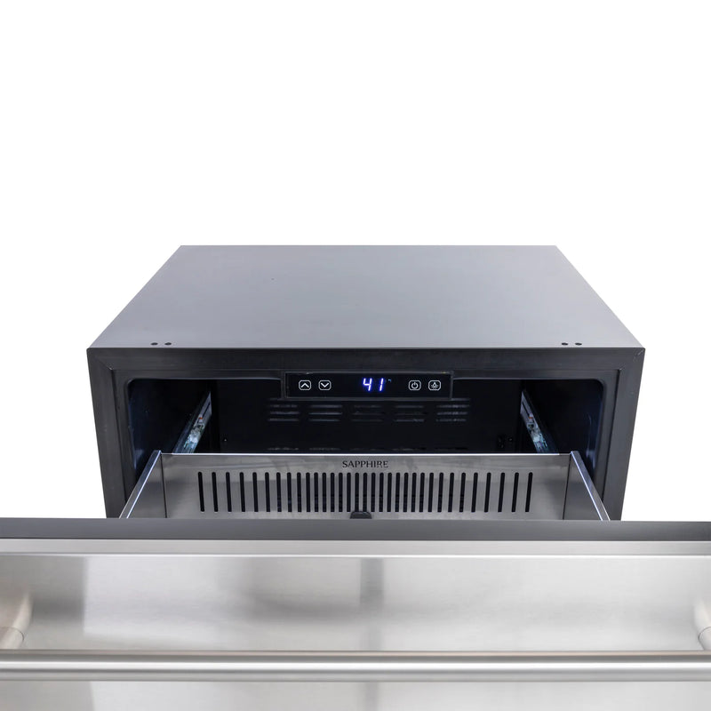 Sapphire Indoor/Outdoor 24" Refrigerator Drawers