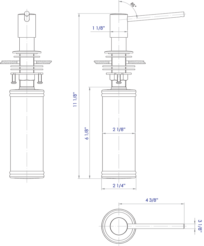 ALFI brand AB5006 Soap Dispenser