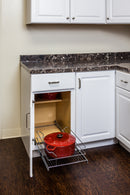 15" Metal Pullout Basket