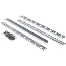 Polished Chrome STORAGE WITH STYLE® Metal Pilaster Set for Pullout Baskets (21-1/2" Height)