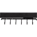 Matte Black 12" Belt Rack