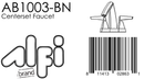 ALFI brand AB1003 Bathroom Faucet