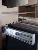 REV A SHELF : Steel Pullout Pants Organizer w/ Soft-Close for Custom Closet Systems