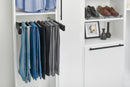 REV A SHELF : Steel Pullout Pants Organizer w/ Soft-Close for Custom Closet Systems