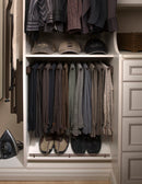 REV A SHELF : Steel Pullout Pants Organizer w/ Soft-Close for Custom Closet Systems