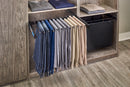 REV A SHELF : Steel Pullout Pants Organizer w/ Soft-Close for Custom Closet Systems