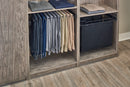 REV A SHELF : Steel Pullout Pants Organizer w/ Soft-Close for Custom Closet Systems