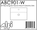 ALFI brand ABC901 Bathroom Sink