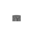 Infinex Square End Cap Set, Gray