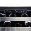 Sapphire Indoor/Outdoor 24" Premium Single/Dual Zone Wine Refrigerator