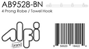 ALFI brand AB9528 Robe Hook