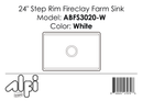 ALFI brand ABFS3020 Kitchen Sink