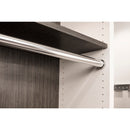 24 Chrome 1-5/16"x8' Round Steel Closet Rods