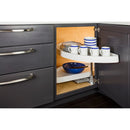35" Plastic Half-Moon Lazy Susan