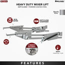 REV A SHELF : Mixer/Appliance Lifting System for Base Cabinets