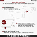 REV A SHELF : Mixer/Appliance Lifting System for Base Cabinets
