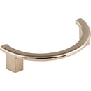 Top Knobs: SANCTUARY (R) Half Circle Open