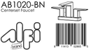ALFI brand AB1020 Bathroom Faucet