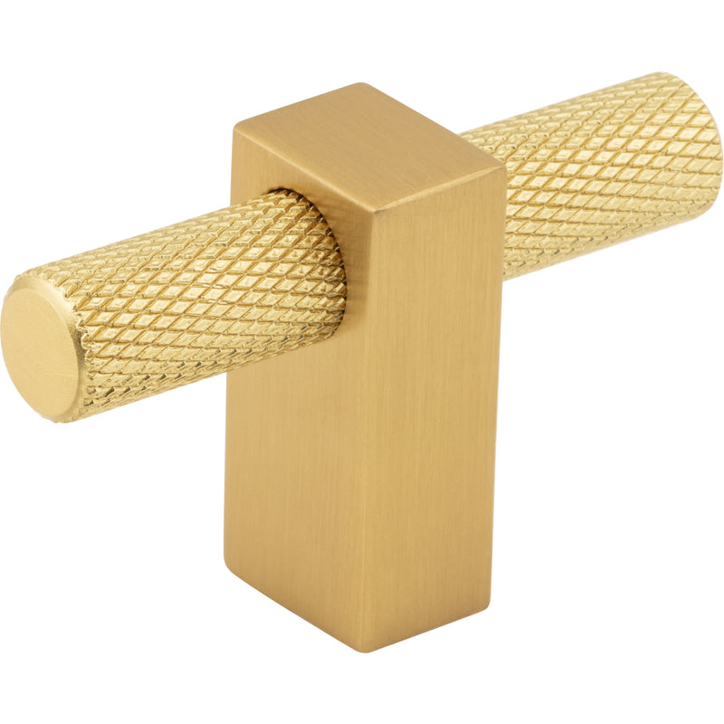 Jeffrey Alexander Larkin Knurled 2-3/8" Length Bar Knob