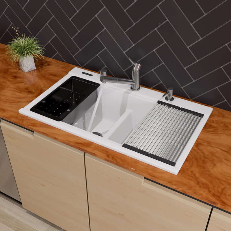 ALFI brand AB3418DBDI Kitchen Sink