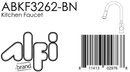 ALFI brand ABKF3262 Kitchen Faucet