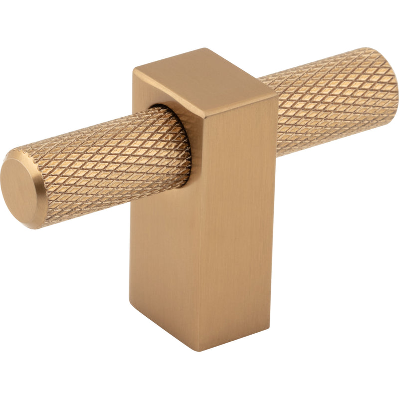 Jeffrey Alexander Larkin Knurled 2-3/8" Length Bar Knob