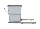 REV A SHELF : Chrome Steel Pullout Waste Container
